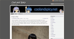 Desktop Screenshot of coolandspicy.net